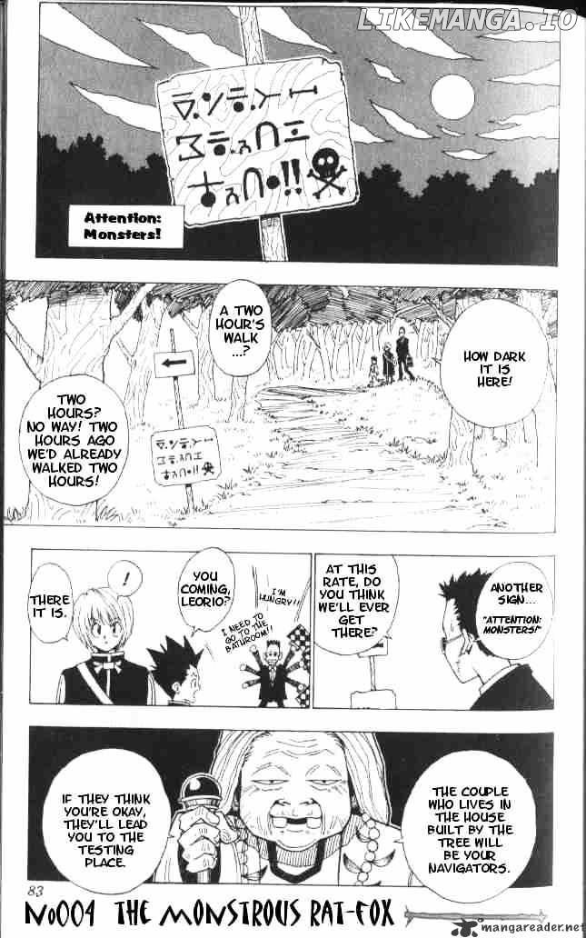 Hunter x Hunter, Chapter 4 image 02